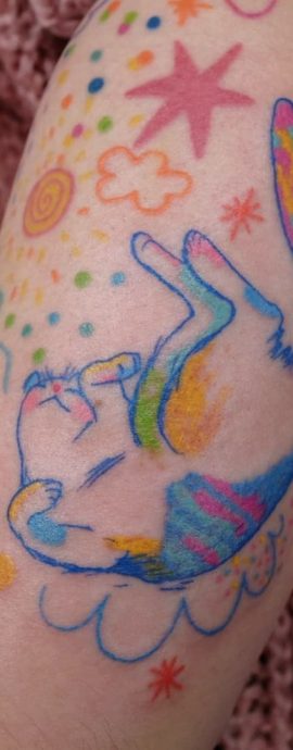 Tatuaż Kolorowy